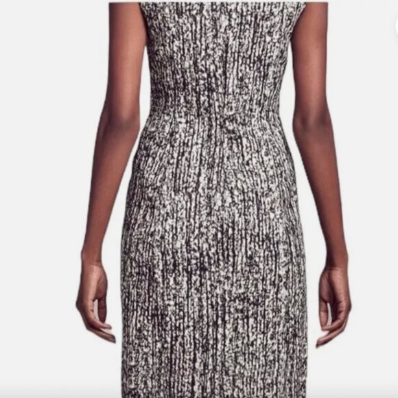 M.M. Lafleur The Giovanna Textured Ponte Dress Preppy Officecore - Picture 2 of 10